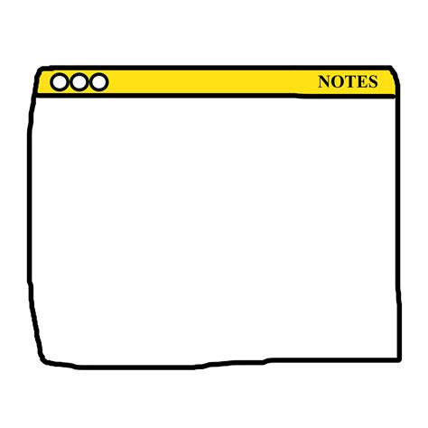 Download Cute Notes, Yellow, Notepad. Royalty-Free Stock Illustration Image - Pixabay