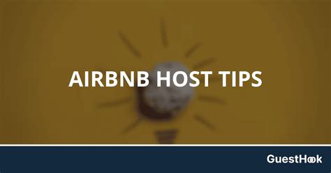 Airbnb Host Tips: How To Get More Bookings With Less Stress - Guest Hook