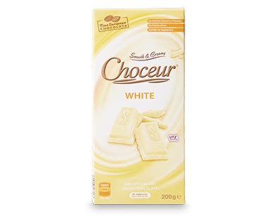 Choceur White Block Chocolate 200g - ALDI Australia