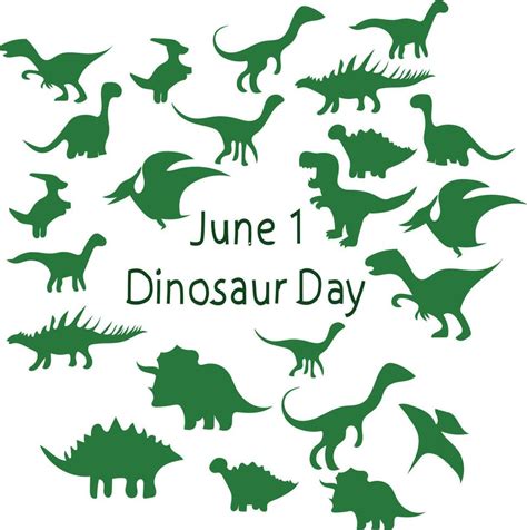 Dinosaur day vector 24148843 Vector Art at Vecteezy