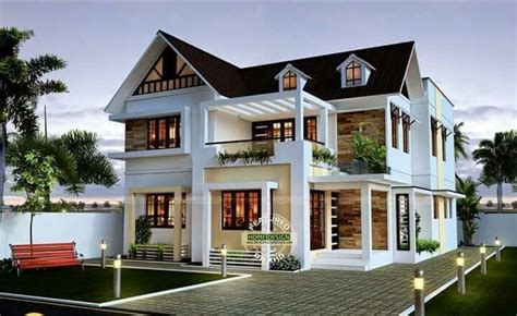 Pin by Lenus Sumanaru on arhitectură & design | Kerala house design, 4 bedroom house designs ...