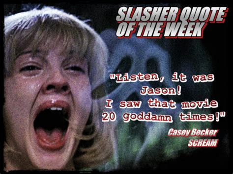 Slasher Quote of the Week: "Scream" (1996) | Slasher Studios