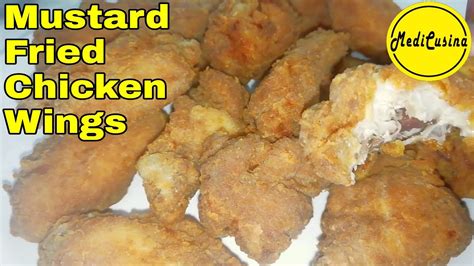 Mustard Fried Chicken Wings | How to make Mustard Fried Chicken - YouTube