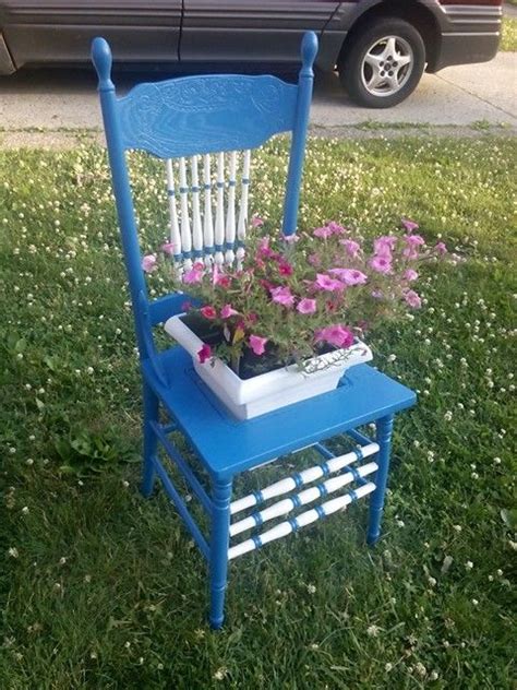 Flower pot chair. Diy