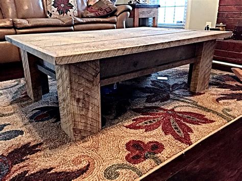 Rustic reclaimed barnwood coffee table by Vintage Southern Creations ...