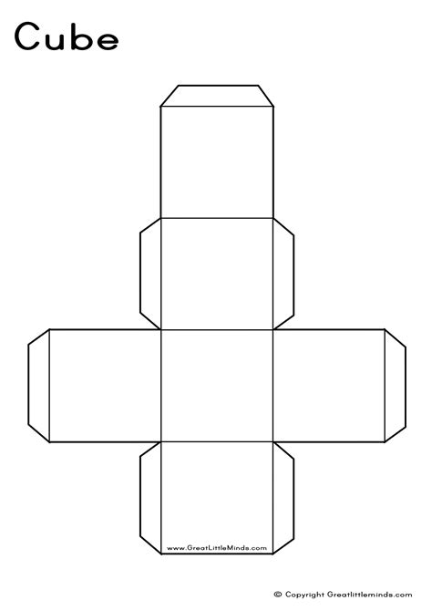 Nets Of 3d Shapes Worksheet