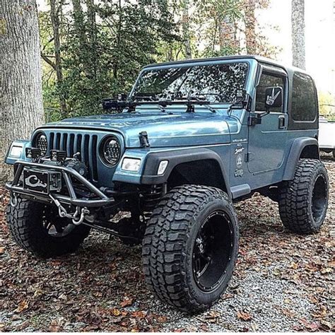 #JEEPFORCE BEST JEEP PAGE on Instagram: “@datbluejeep” | Jeep wrangler ...