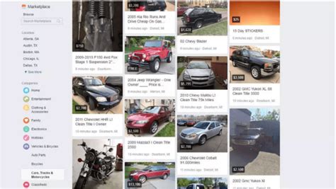 Facebook Marketplace Cars and Trucks | Search Marketplace Cars | Buying Cars on Facebook ...