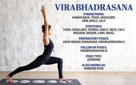 Virabhadrasana: Strengthen Your Arms, Shoulders, Thighs & Back Muscles ...