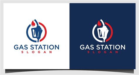 Petrol pump logo design template 5100021 Vector Art at Vecteezy