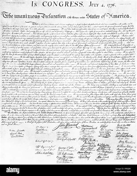 Declaration Of Independence Printable Text