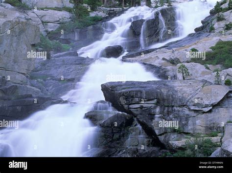 Horsetail Falls, Desolation Wilderness, Eldorado National Forest, California Stock Photo - Alamy