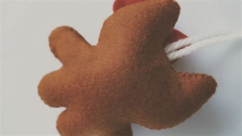 How To Make A Hello Kitty Gingerbread Man Ornament Plushie Tutorial | Hapy Friends Shoppe