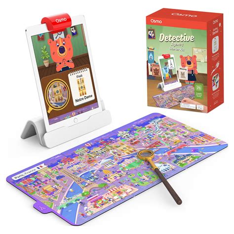 Osmo - Detective Agency Starter Kit for iPad, Pretend Play, Detective ...