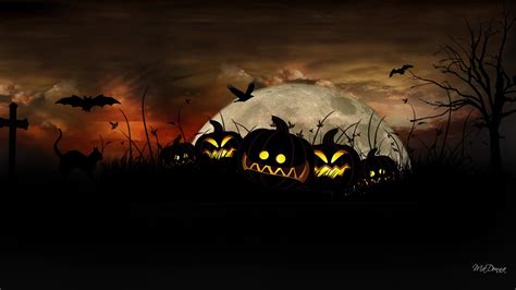 Halloween Desktop Wallpaper - WallpaperSafari