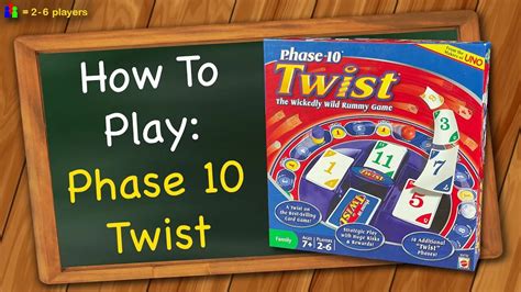 How to play Phase 10 Twist