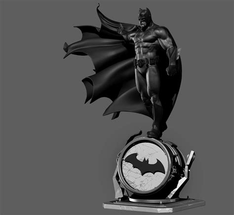 ArtStation - Batman for 3D Print, 1/4 Scale Statue, Daniel Bel | Statue, Batman, Print