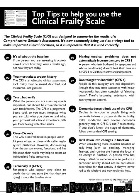 Ambulatory Care Services - Clinical Frailty Scale