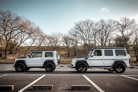 Suzuki Jimny SUV Modified to Look Like Mercedes-Benz G-Wagon - See Pics ...