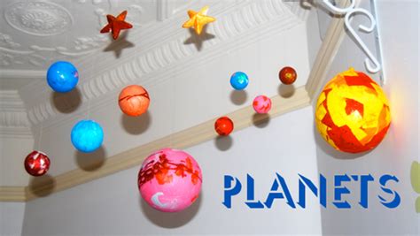 At home with Ali: Making the planets