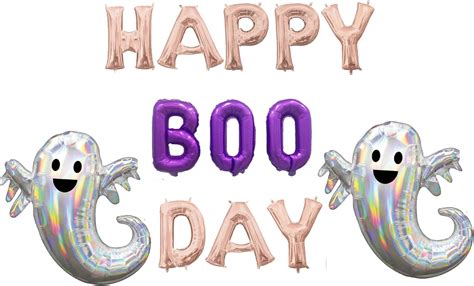 Amazon.com: Happy BOO Day Birthday Decorations Include Happy Boo Day ...