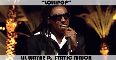 "Lollipop" Song by Lil Wayne feat. Static Major | Music Charts Archive