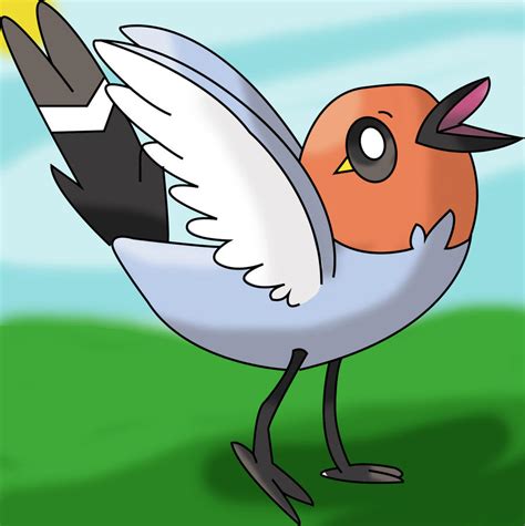 Fletchling by Mast88 on DeviantArt