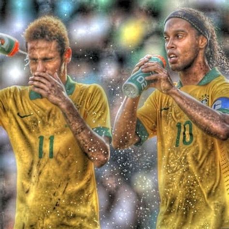 Neymar and Ronaldinho Brazil national football team Legends | National ...