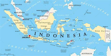 Indonesia Political Map