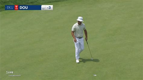 Zecheng Dou's tee shot to 8-feet yields birdie at Rocket Mortgage