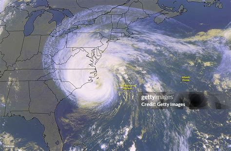 This is a handout of a NOAA satellite image of Hurricane Isabel taken... News Photo - Getty Images