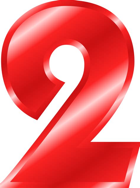 Number 2 clipart red, Number 2 red Transparent FREE for download on WebStockReview 2024