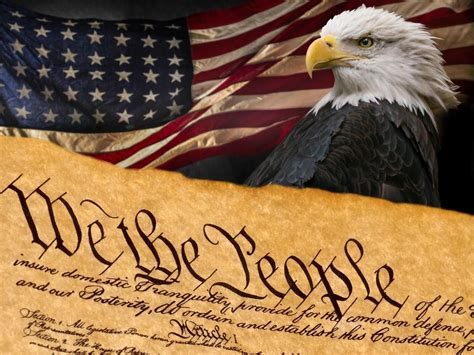 We the People Unites States Constitution American Flag Bald Eagle Wall Poster | eBay