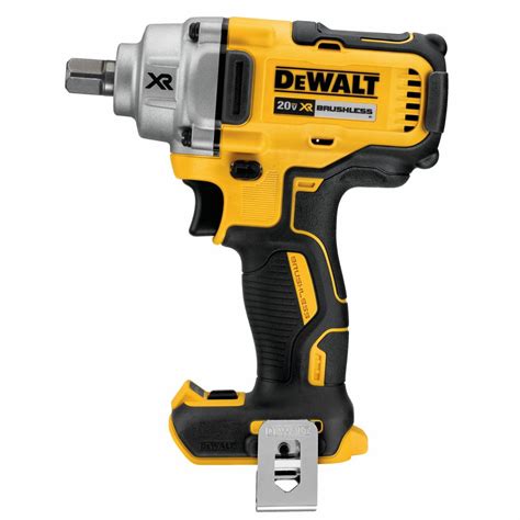 DeWALT 20V MAX XR 1/2 Inch Cordless Impact Wrench with Detent Pin Anvil (Tool Only)