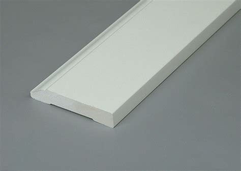 Cellular PVC Trim Moulding / White Vinyl PVC Window Trim For Restaurant