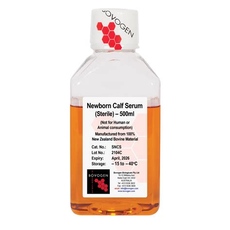 Newborn Calf Serum - Bovogen