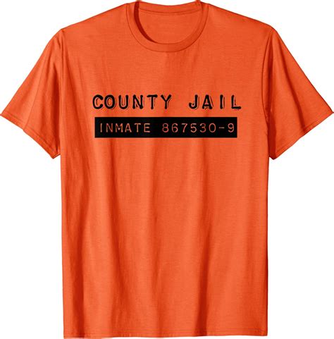 Amazon.com: Halloween Jail Prison Costume for Men Women Kids Inmate T ...