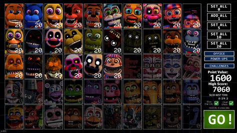 Nightmares done! - FNaF World in Ultimate Custom Night (Mod) by ...