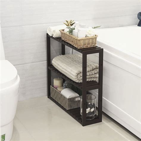 Bathroom Floor Standing Shelves - Modern Bathroom Design