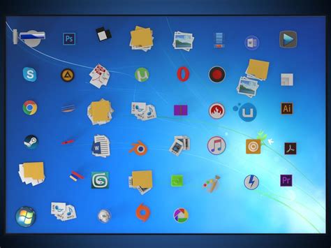 windows desktop icons in 3d | Desktop icons, Website design, Windows