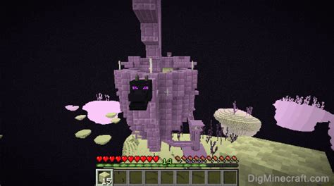 How to make a Dragon Head in Minecraft