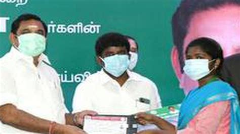 Tamil Nadu CM Edappadi Palaniswami distributes allotment letters to ...