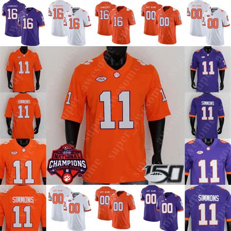 Clemson Tigers Football Jersey: Support Your Favorite Players In Style ...