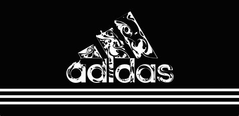 🔥 Download Adidas Logo Black And White HD Wallpaper Ongur by @gnorton41 ...