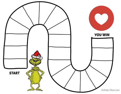 Grinch Task Cards - Printable Cards