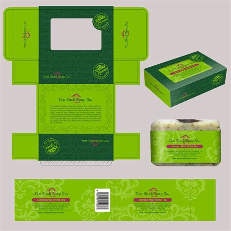 Packaging Design by Talahib for Retail soap display box and Label ...