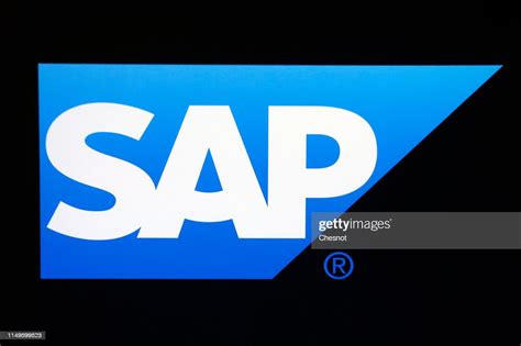 The logo of the SAP Software Company is displayed during the 4th... News Photo - Getty Images