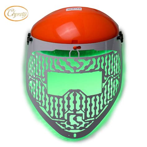 New 3 Color LED Light Therapy Face Mask Skin Care Photon Rejuvenation Acne Remover Beauty Face ...