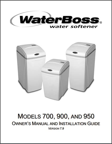 Waterboss 700 Water Softener Review