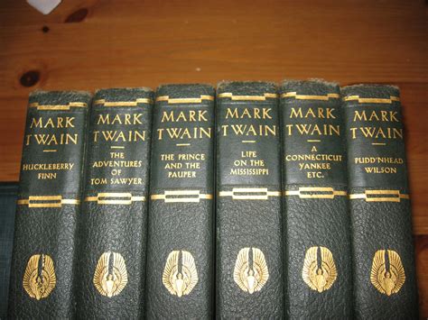 Twain( L. Clemens) illustrated-6 book set/authorized editions ...